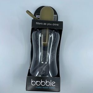 Bobble filtering water bottle